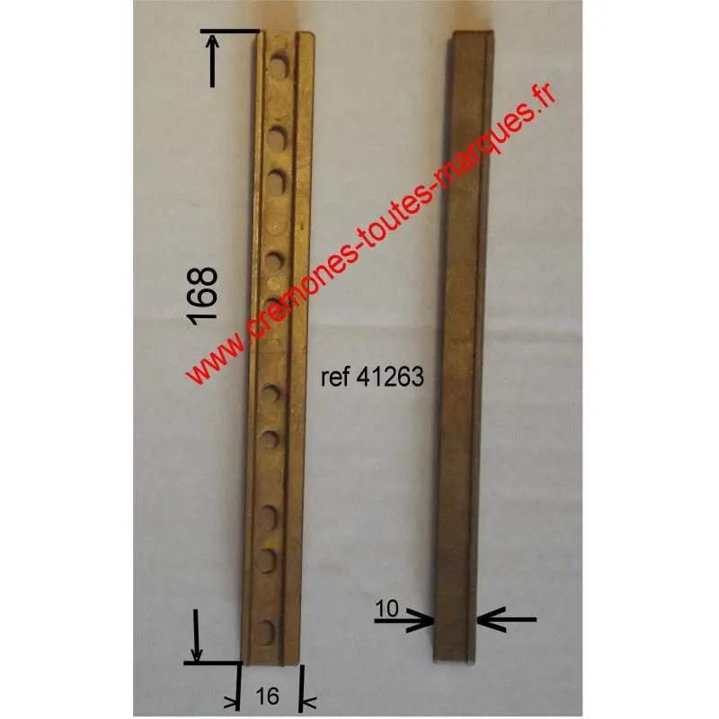 Cale pour verrou de semi fixe MACO